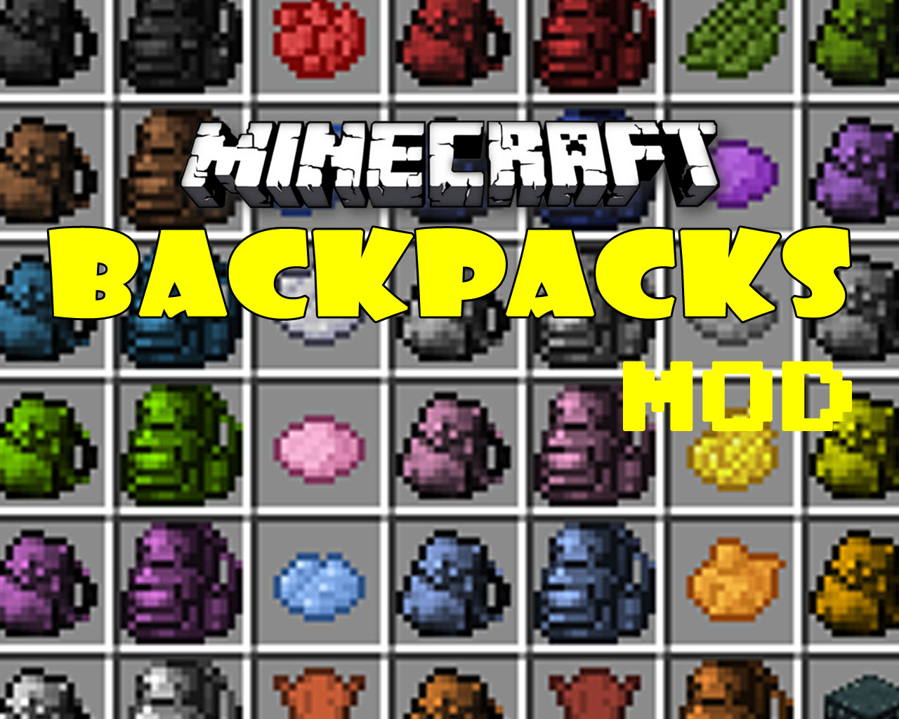 Backpacks Mod 1.12.2/1.10.2